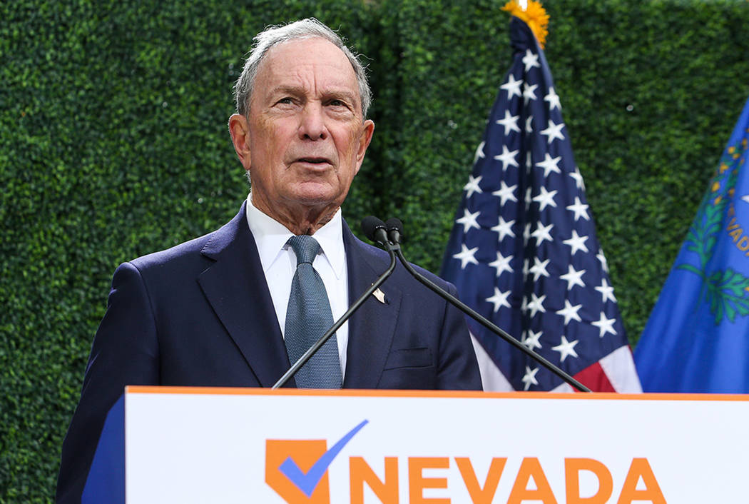 Michael Bloomberg (Las Vegas Review-Journal)