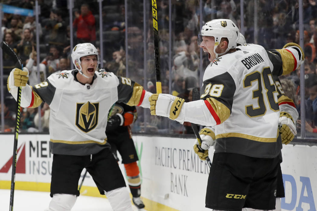 Golden Knights beat Ducks in OT for 6th straight win | Golden Knights ...