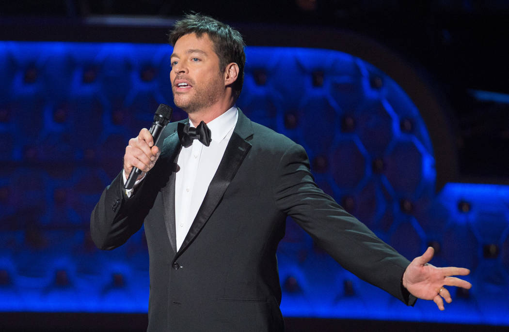 Harry Connick Jr. performs during the "Sinatra 100 - An All-Star Grammy Concert" at The Wynn La ...