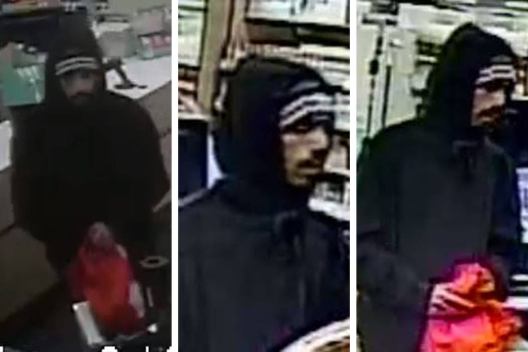 Police are searching for a man in connection to an armed robbery that occurred Monday, Feb. 24, ...