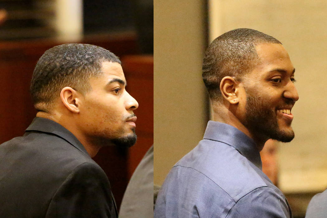 A jury found Davontae Wheeler, left, guilty of second-degree murder and conspiracy charges and ...