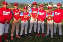 Seven Las Vegas-area players have helped Mesa Community College of Arizona to a No. 2 ranking i ...