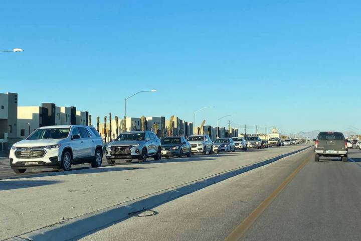 St. Rose Parkway westbound to Executive Airport Drive southbound will see another left turn lan ...