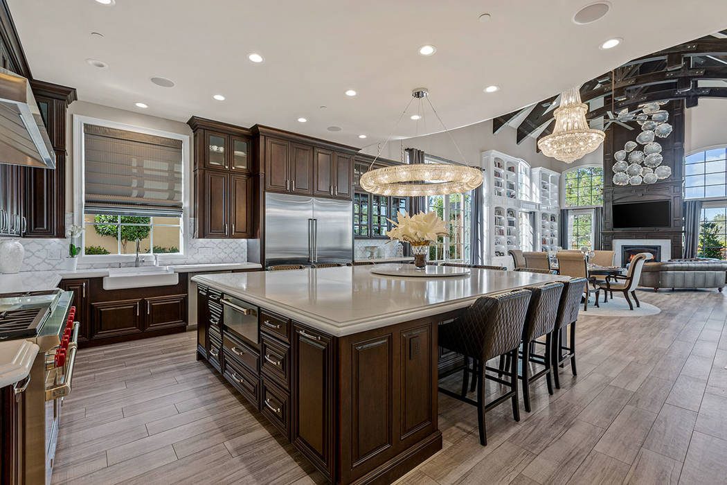 The kitchen was conceived with a busy family in mind. (Ivan Sher Group)