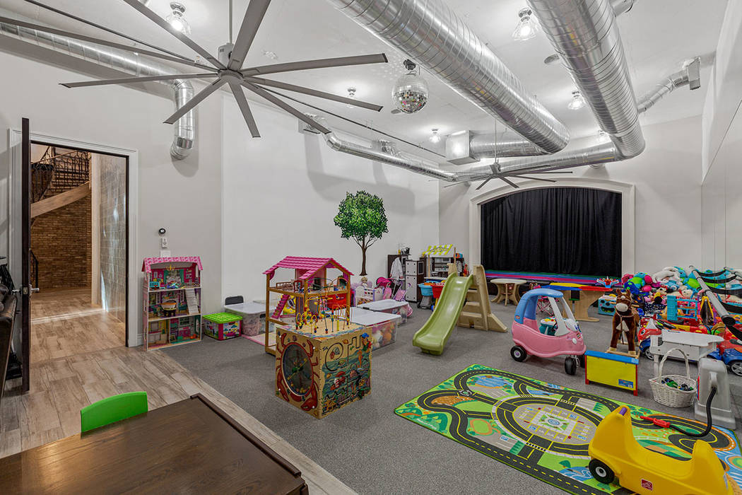 The basement also has a playroom. (Ivan Sher Group)