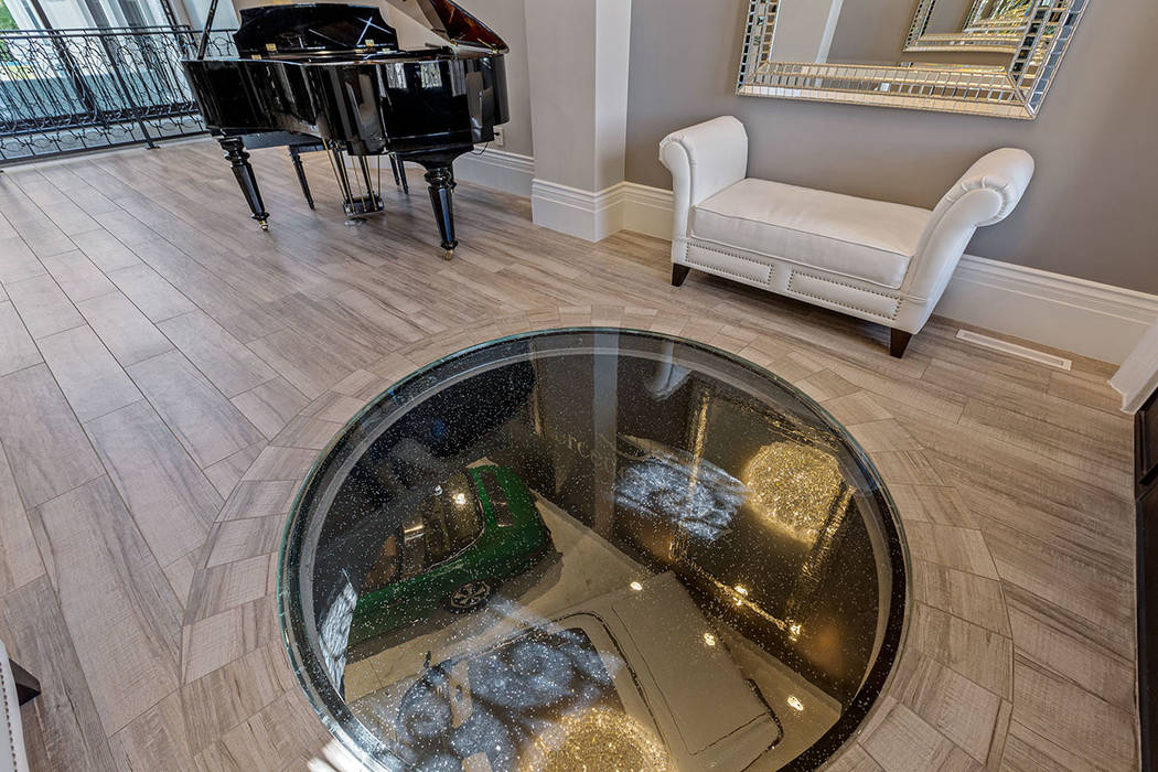 Las Vegas mansion has underground garage, elevator for cars — VIDEO, Real  Estate Millions