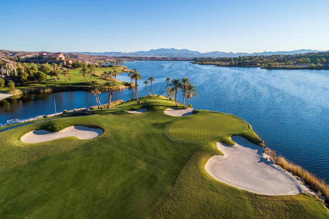 Reflection Bay Golf Club was designed by Jack Nicklaus in 1998. (Lake Las Vegas)