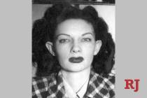 This 1948 police booking photo courtesy of Weber State University, Special Collections, shows R ...