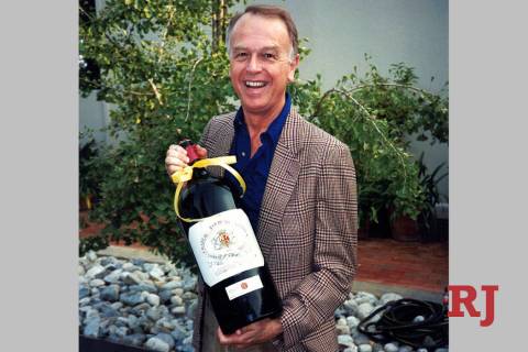 This circa 1985 photo provided by Esme Gibson shows Joe Coulombe, the founder of the Trader Joe ...