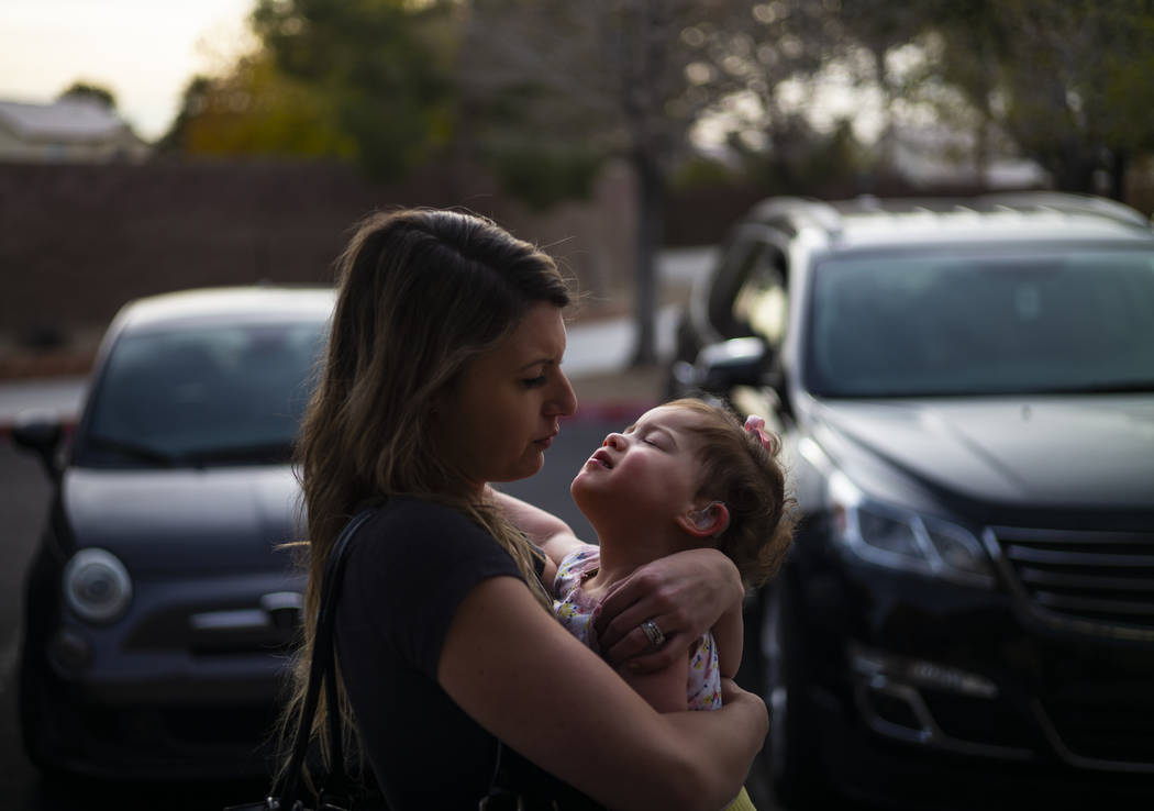 “The diagnosis doesn’t change how much I love her,” says Lauren of daughter Ariana. (Chas ...