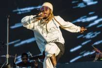 Lil Wayne performs on day three of Lollapalooza in Grant Park on Saturday, Aug. 3, 2019, in Chi ...