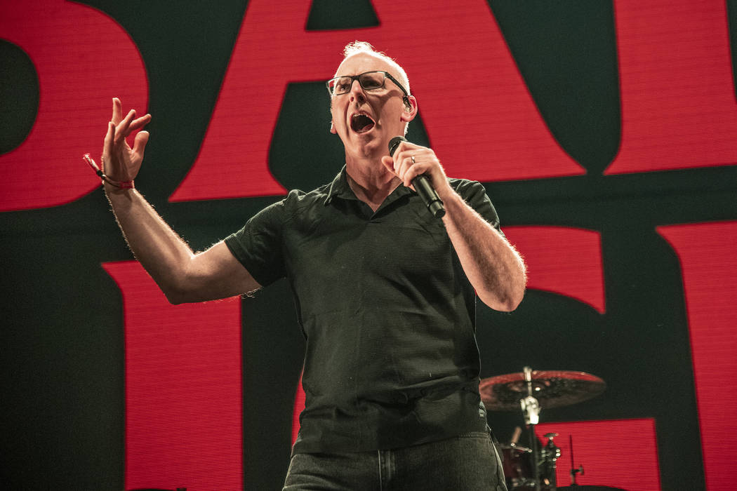 Greg Graffin of Bad Religion performs at the 2018 KROQ Absolut Almost Acoustic Christmas at The ...