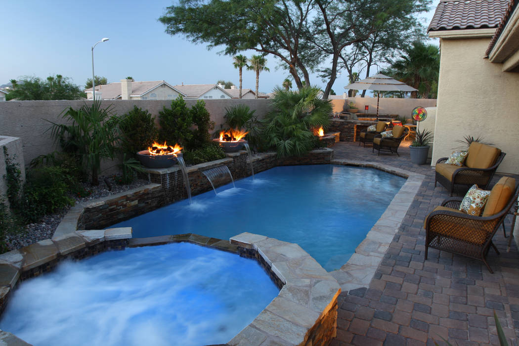 Paragon Pools Brent and Denice Hermansen of Henderson spent $40,000 on updating their pool and ...