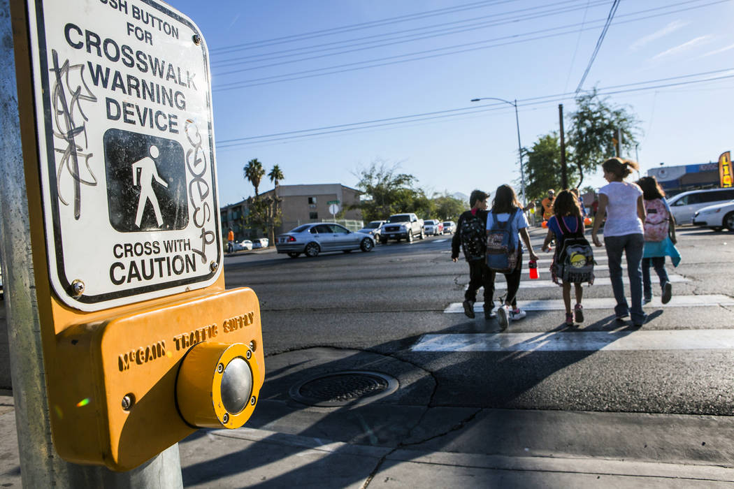 A UNLV study found drivers of higher-priced automobiles were less likely to stop for a pedestri ...