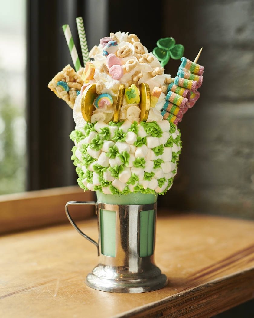 The Lucky Charms Shake at Black Tap Craft Burgers & Beer. (Black Tap)