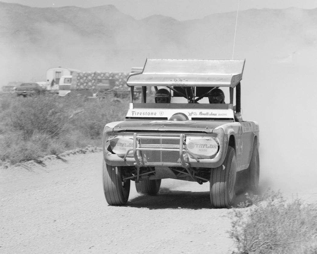 Auto racing legend Parnelli Jones won the Mint 400 overall title in 1973. (Photo by Mary Scodwell)