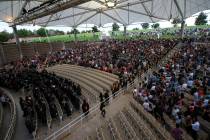 The Henderson Pavilion is shown on Friday, May 5, 2017, during Nevada State College commencemen ...