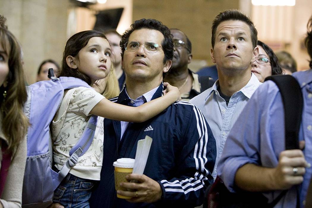 Ashlyn Sanchez, John Leguizamo and Mark Wahlberg star in "The Happening." (Twentieth Century Fox)