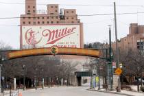 FILE - In this Feb. 27, 2020, file photo, the Molson Coors facility is seen in Milwaukee. Someo ...