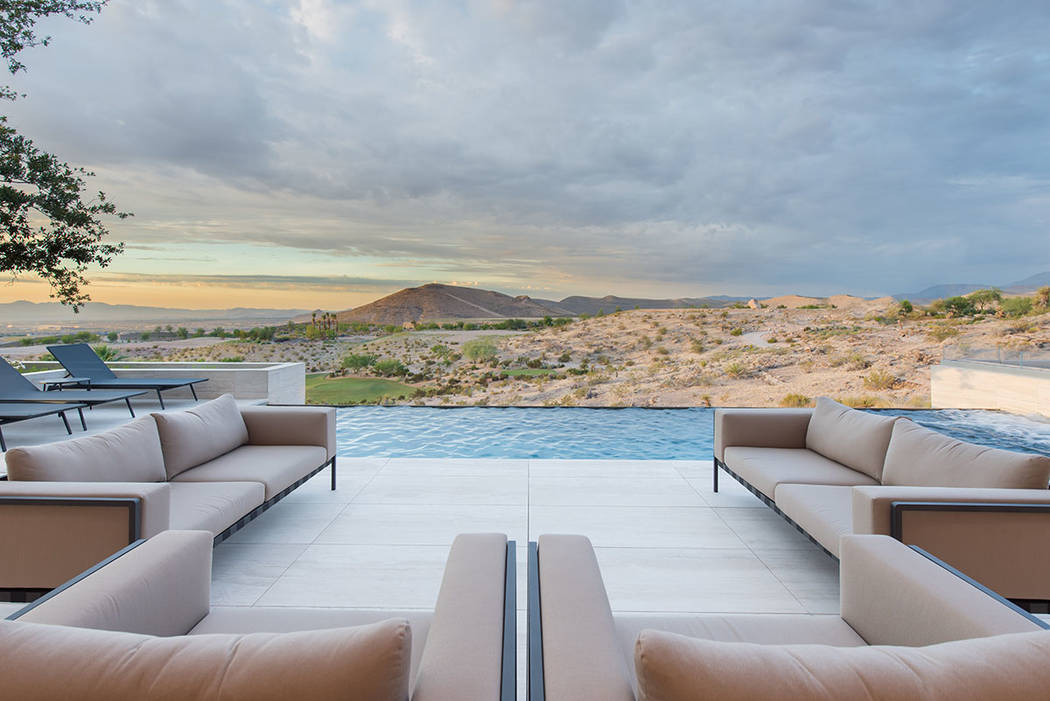 The home in The Summit luxury community is near Red Rock Canyon National Conservation Area. (St ...