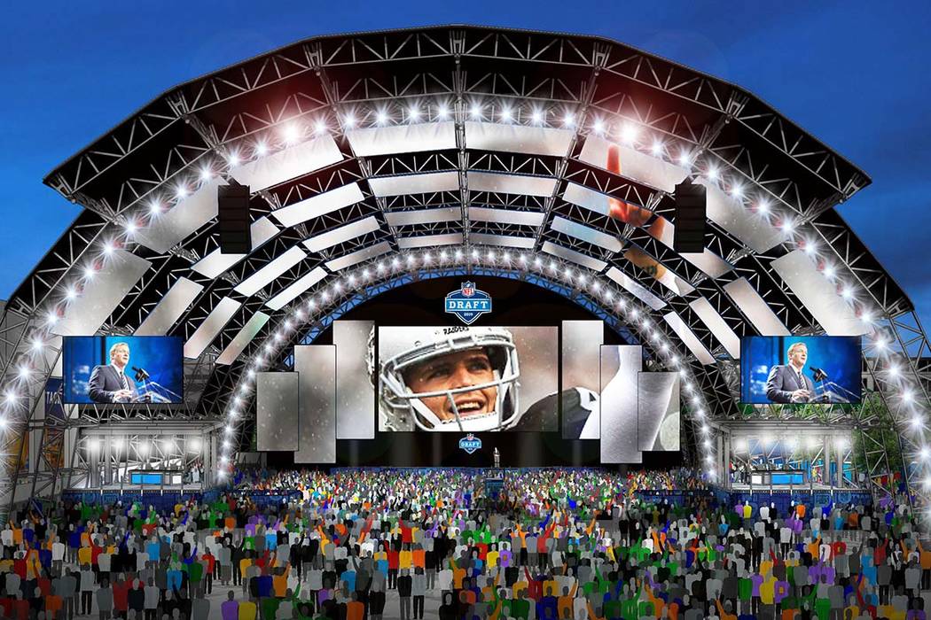 Nfl Draft In Las Vegas Still On Despite Coronavirus Case Las Vegas Review Journal