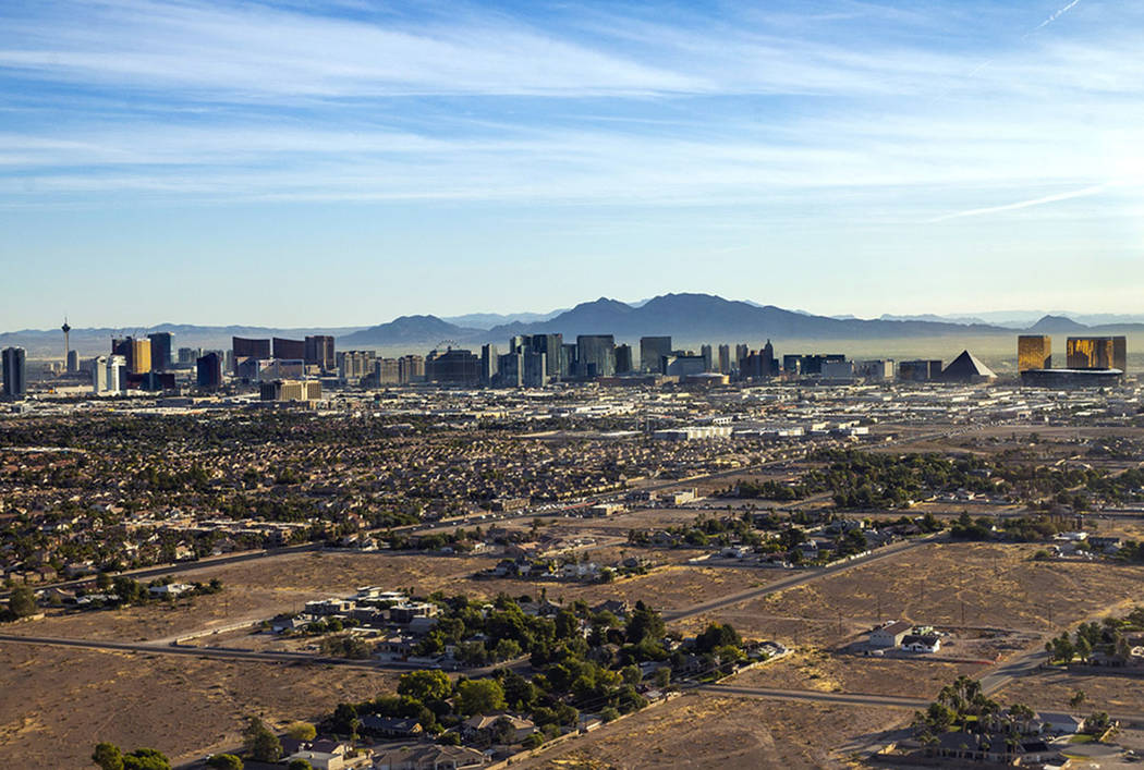 Large sections of undeveloped land in the southwest area of the city on Wednesday, Oct. 16, 201 ...