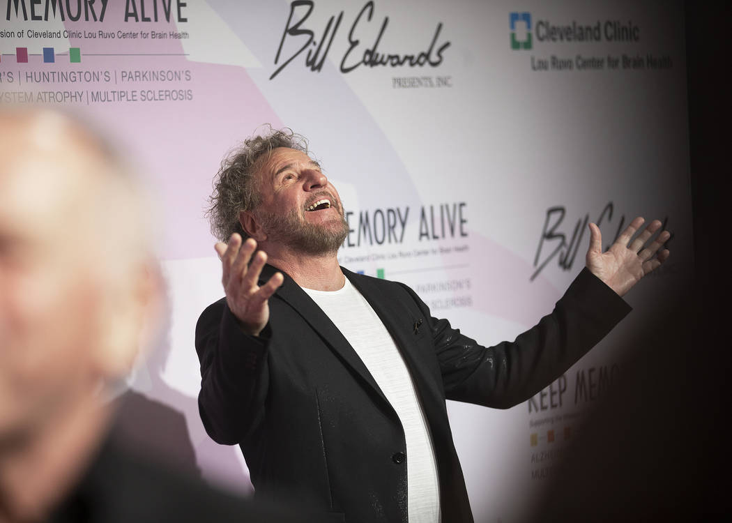 Sammy Hagar takes photos on the red carpet during the 24th Annual Power of Love Gala on Sa ...