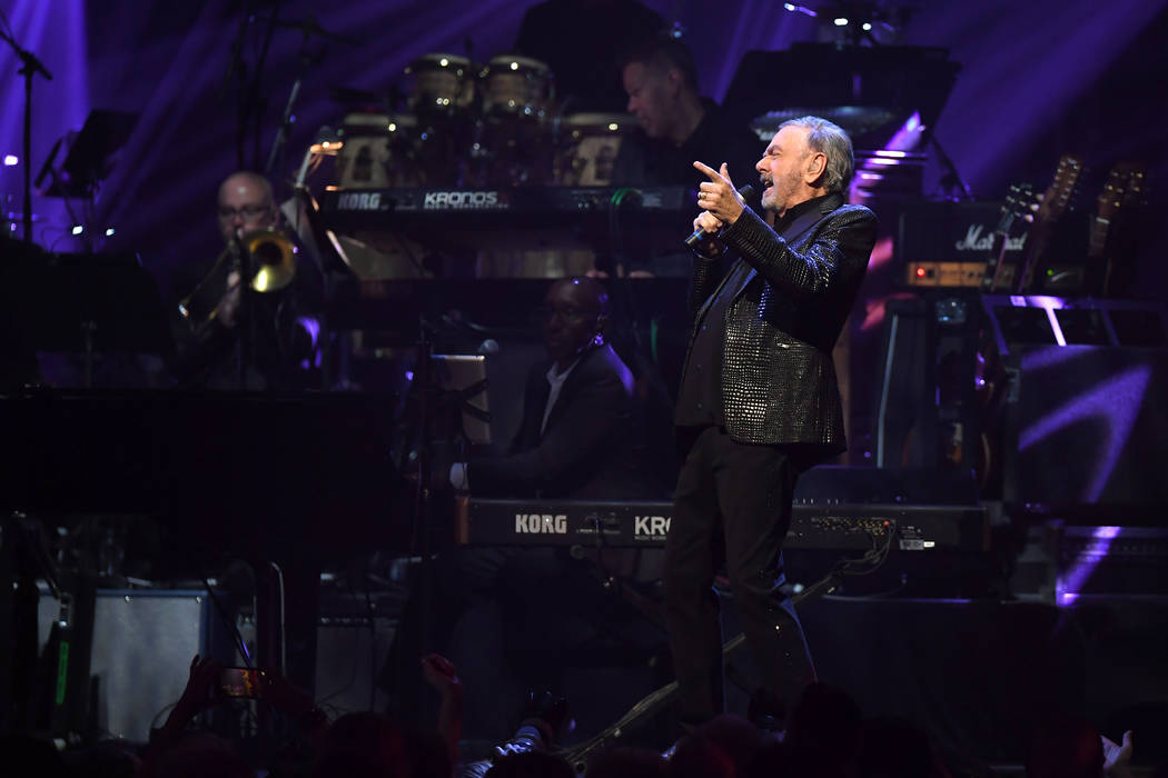 Neil Diamond performs onstage at the 24th annual Keep Memory Alive "Power of Love Gala" benefit ...