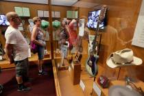 FILE - In this May 25, 2018 photo, visitors to the Country Music Hall of Fame and Museum in Nas ...