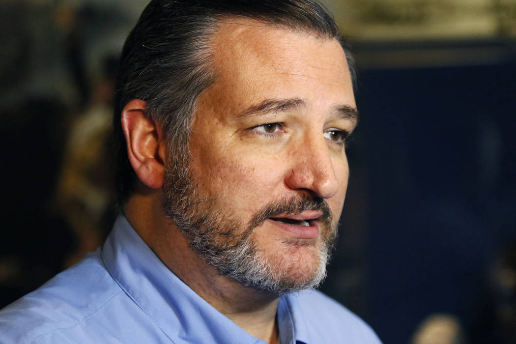 Sen. Ted Cruz, R-Texas, seen in 2019. (Mark Rogers/Odessa American via AP)