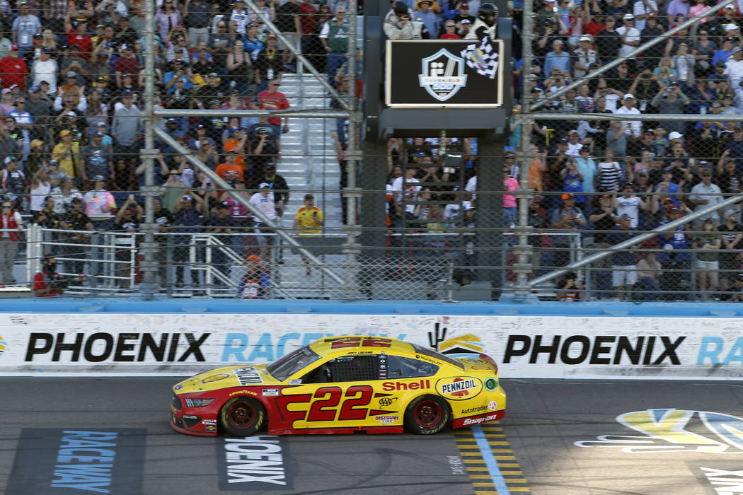 Joey Logano holds off Harvick in Cup race at Phoenix | Las ...