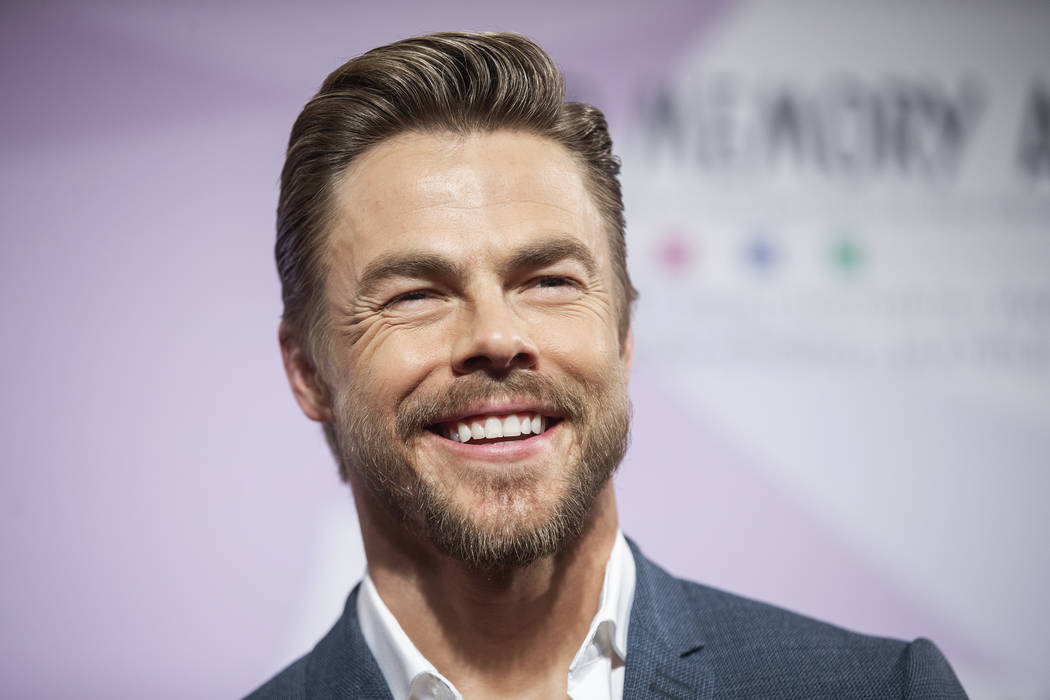 Derek Hough walks the red carpet during the 24th Annual Power of Love Gala on Saturday, Ma ...