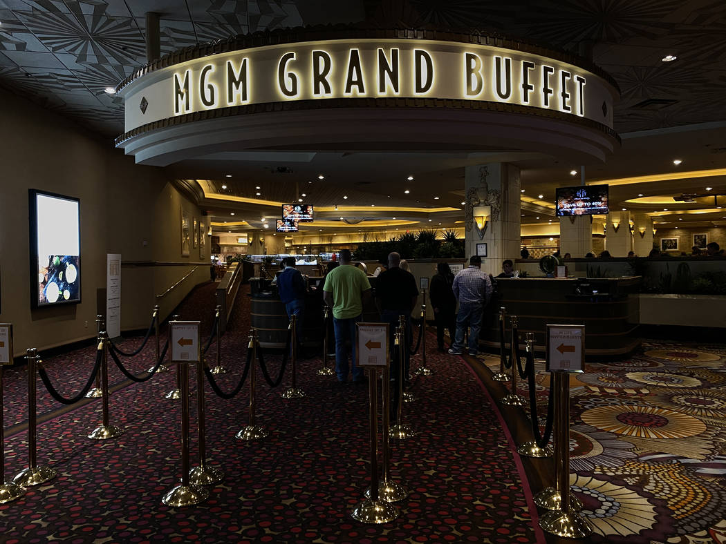 MGM Resorts to temporarily close buffets amid coronavirus fears | Las Vegas  Review-Journal