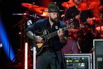 FILE - In this June 5, 2019, file photo, Zac Brown performs at the CMT Music Awards in Nashvill ...