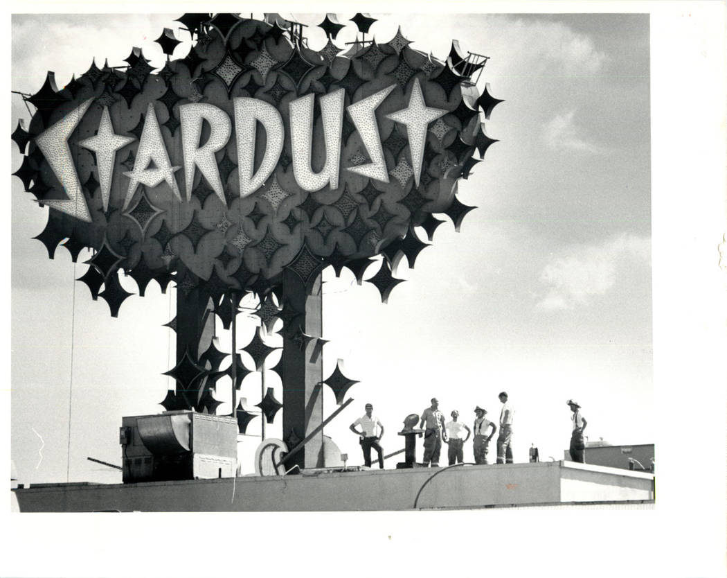 STARDUST HOTEL 1987 2 ALARM FIRE AT THE STARDUST HOTEL (RUSSELL YIP/LAS VEGAS REVIEW-JOURNAL)