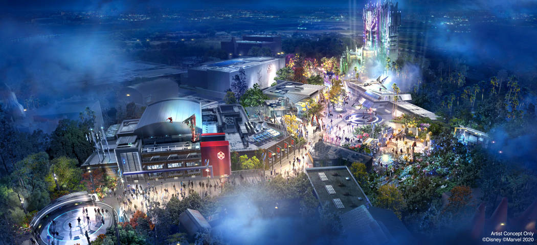 Avengers Campus opens July 18, 2020, at Disney California Adventure Park in Anaheim, California ...