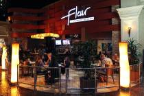 Patrons dine at Fleur at the Mandalay Bay Resort in Las Vegas on Oct. 20, 2012. (Las Vegas Revi ...