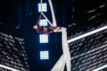 Silvia Dopazo is an aerial acrobat is shown in the Cirque du Soleil show "Axel." (Cirque Du Soleil)