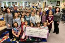 StoryBook Homes is making a series of donations to public schools in Boulder City to support ed ...