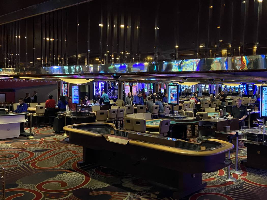 Circus Circus casino floor pictured on March 12, 2020, in Las Vegas. (Rachel Aston/Las Vegas Re ...