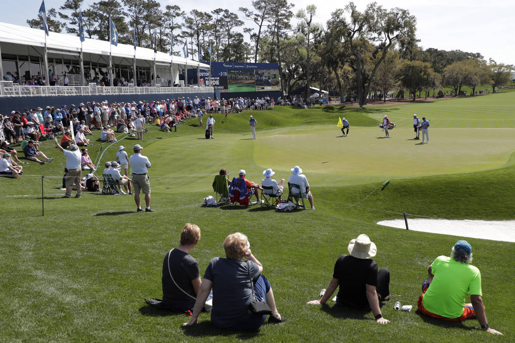 PGA Tour to continue without fans for next month | Las Vegas Review-Journal