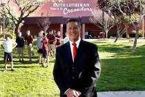 Dr. Steve Buuck, CEO of Faith Lutheran Middle and High School, is seen in 2018 in Las Vegas. (B ...