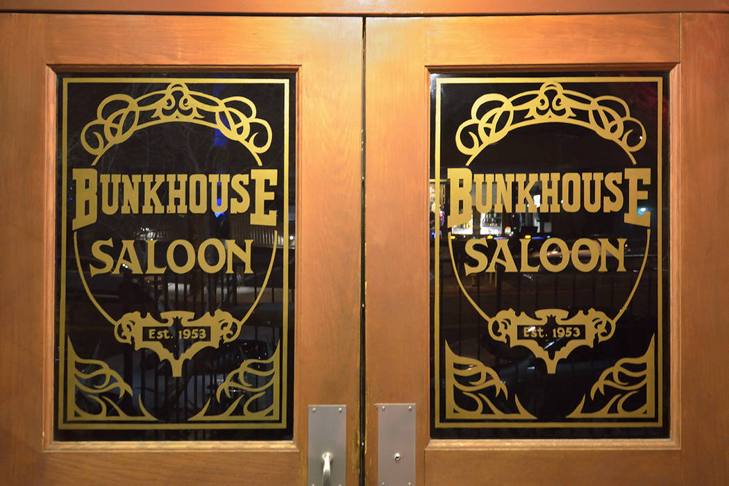 The exterior of the Bunkhouse Saloon at 124 S. 11th St. in Las Vegas. (Review-Journal file photo)