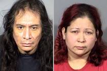 Salvador Castro-Roa, left, and Patricia Santillan-Ramirez (Las Vegas Metropolitan Police Depart ...
