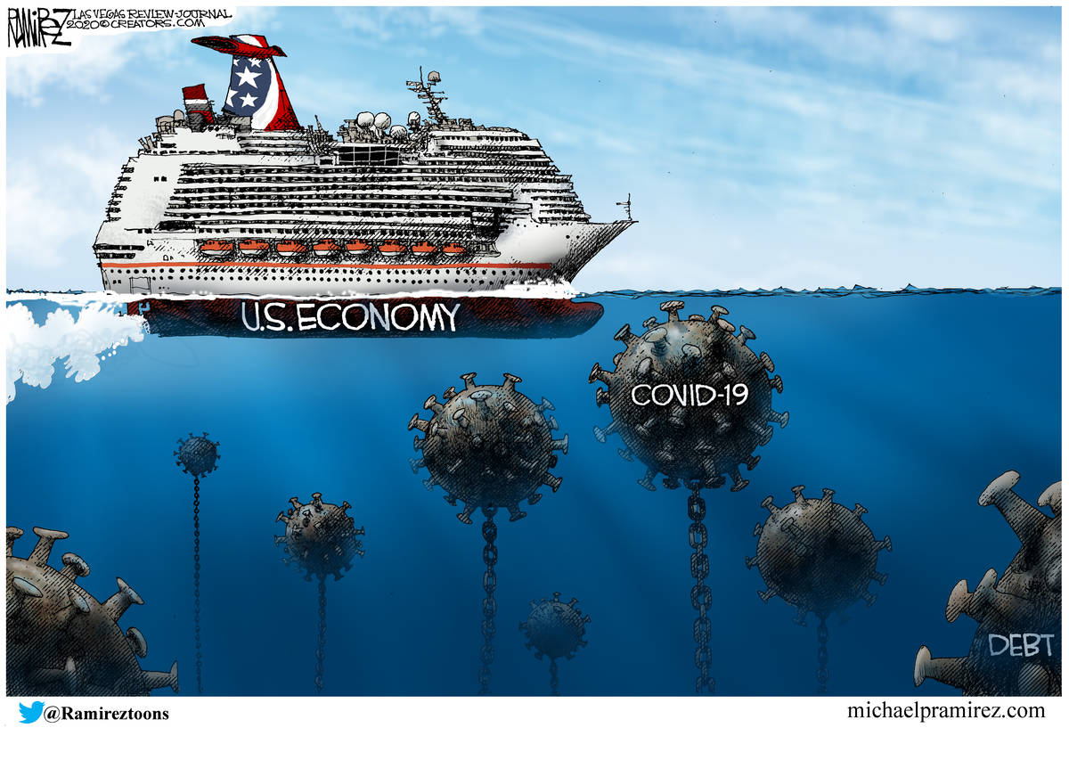 CARTOON: The . economy as cruise ship | Las Vegas Review-Journal