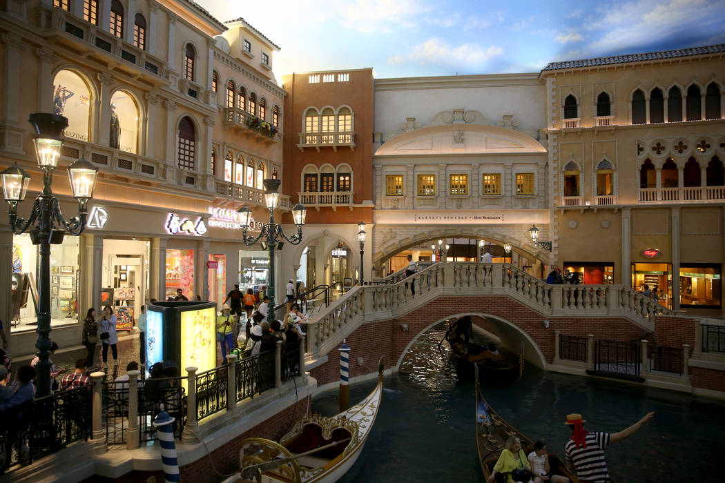vegas venetian mall