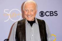 FILE - In this Oct. 4, 2017, file photo, Lyle Waggoner arrives at the "The Carol Burnett 5 ...
