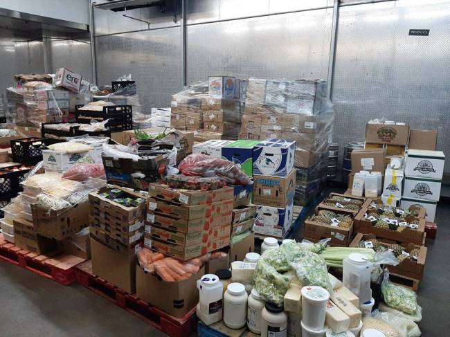 Last week Treasure Island Hotel & Casino in Las Vegas donated surplus food including perishable ...