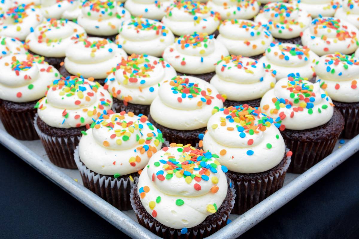 Freed's Signature Chocolate Cupcakes. (Freed's Bakery)