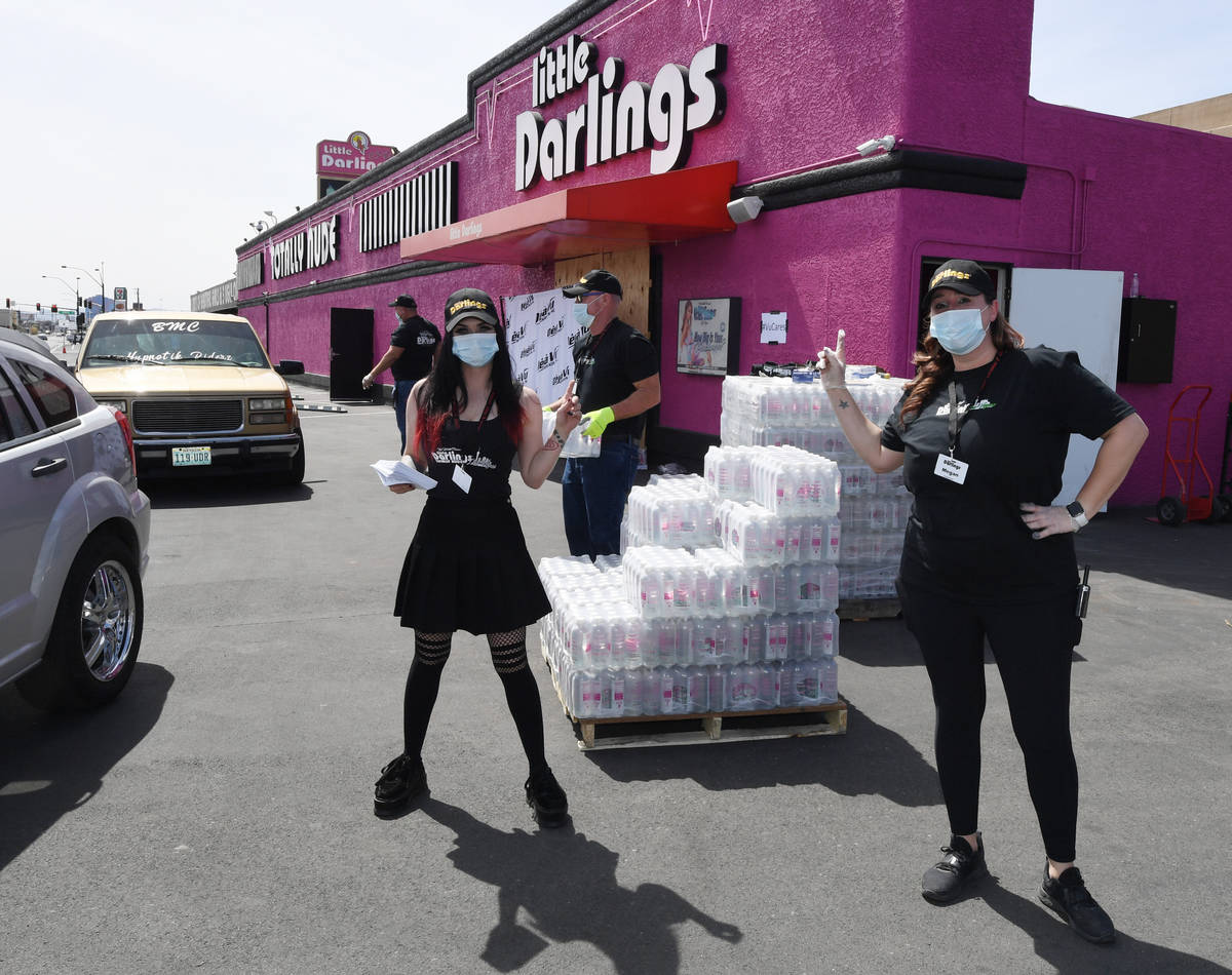Littles Darlings giving away free cases of bottled water today (Little Darlings)